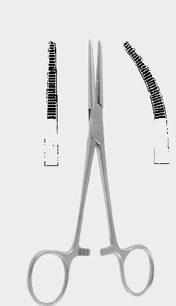 КЕЛЛІ (KELLY), кровоспинний затискач, (прямий) 14 см (cm)
